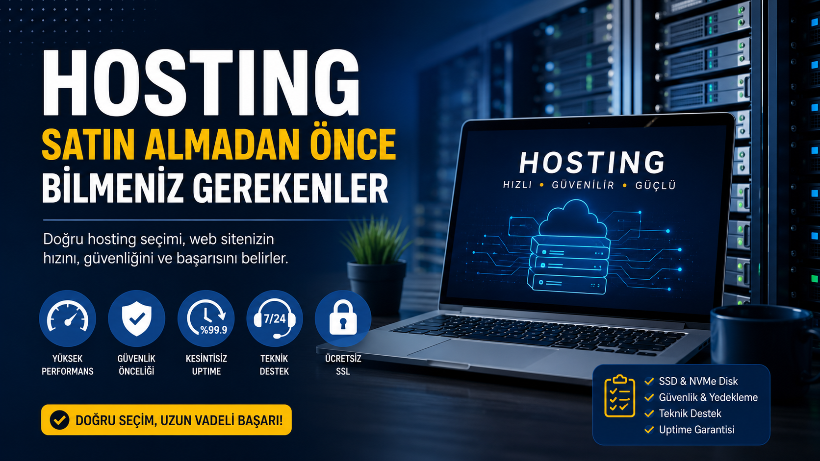 Hosting Satın Almadan Önce Bilmeniz Gerekenler